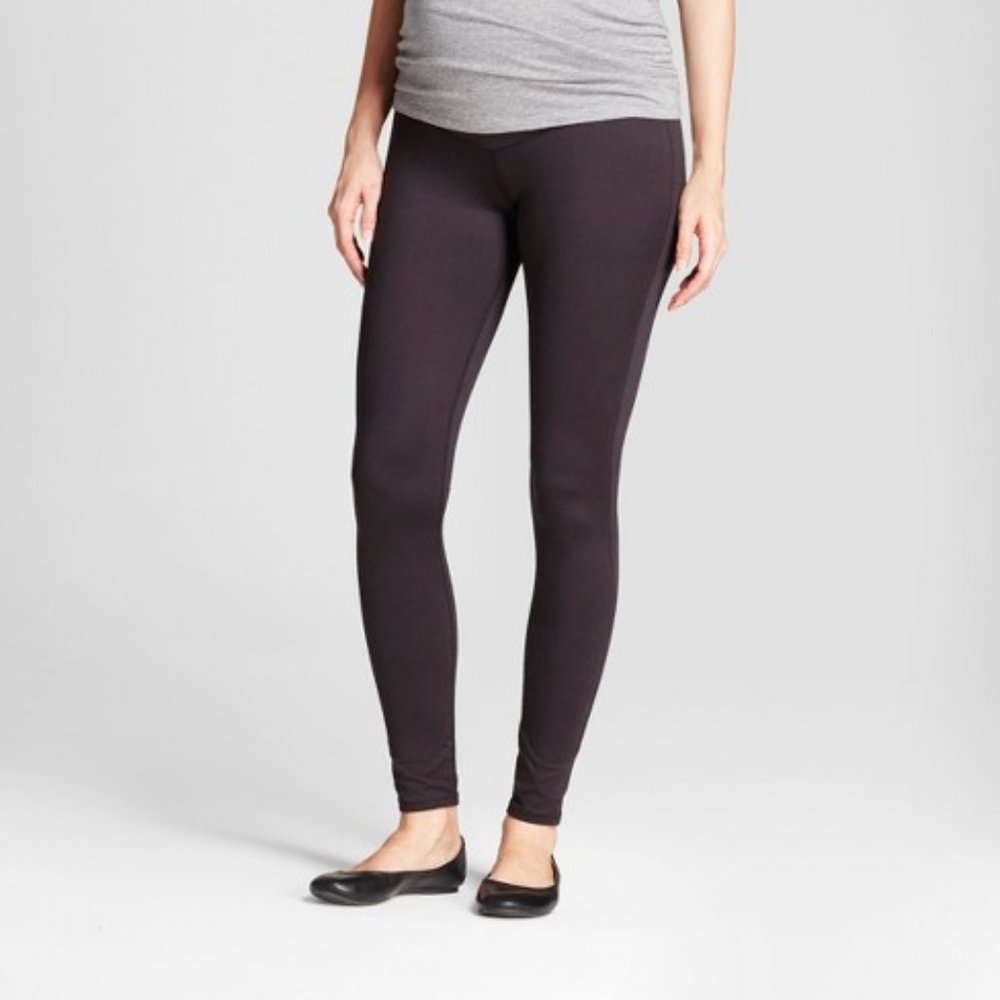 Maternity overbelly panel leggings